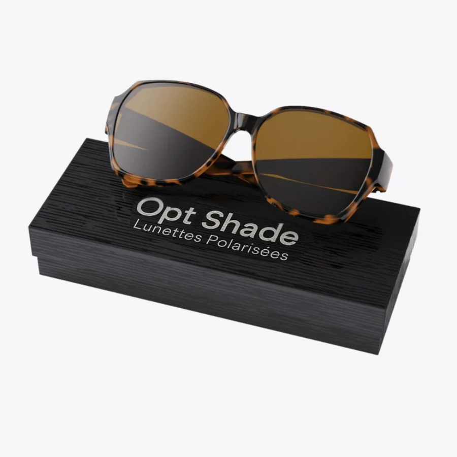 OptShade™ Léopard - Lunettes Polarisées à Superposition