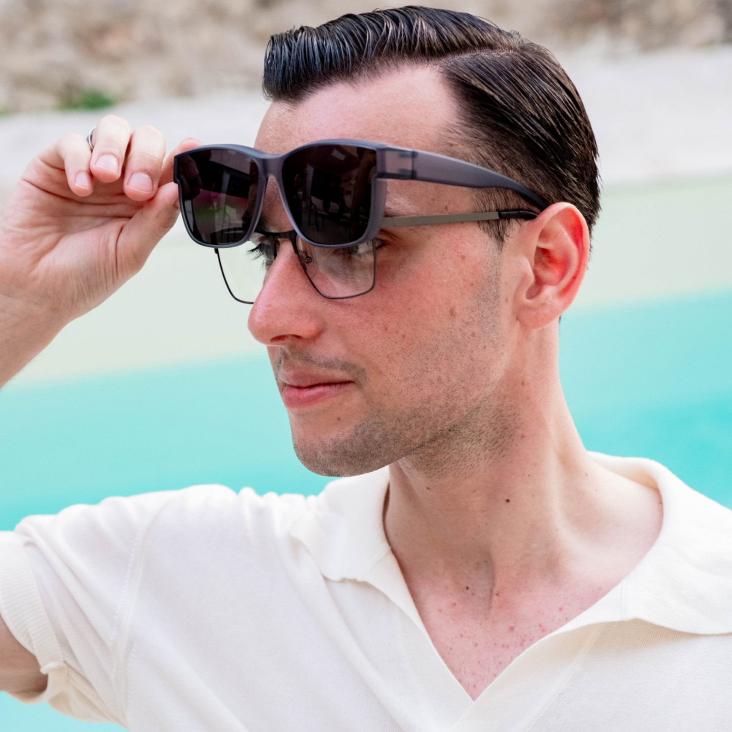 OptShade™ Homme - Lunettes Polarisées à Superposition