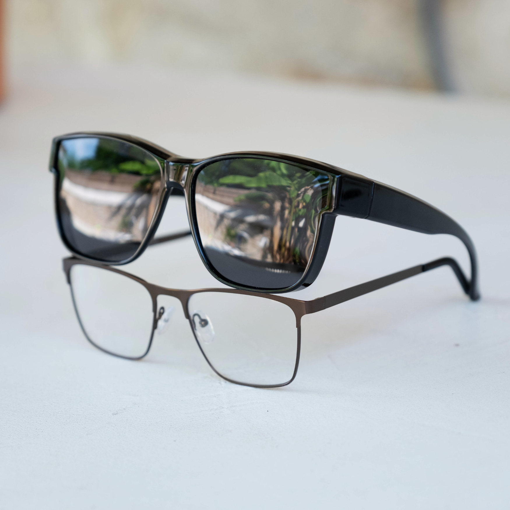 OptShade™ Homme - Lunettes Polarisées à Superposition