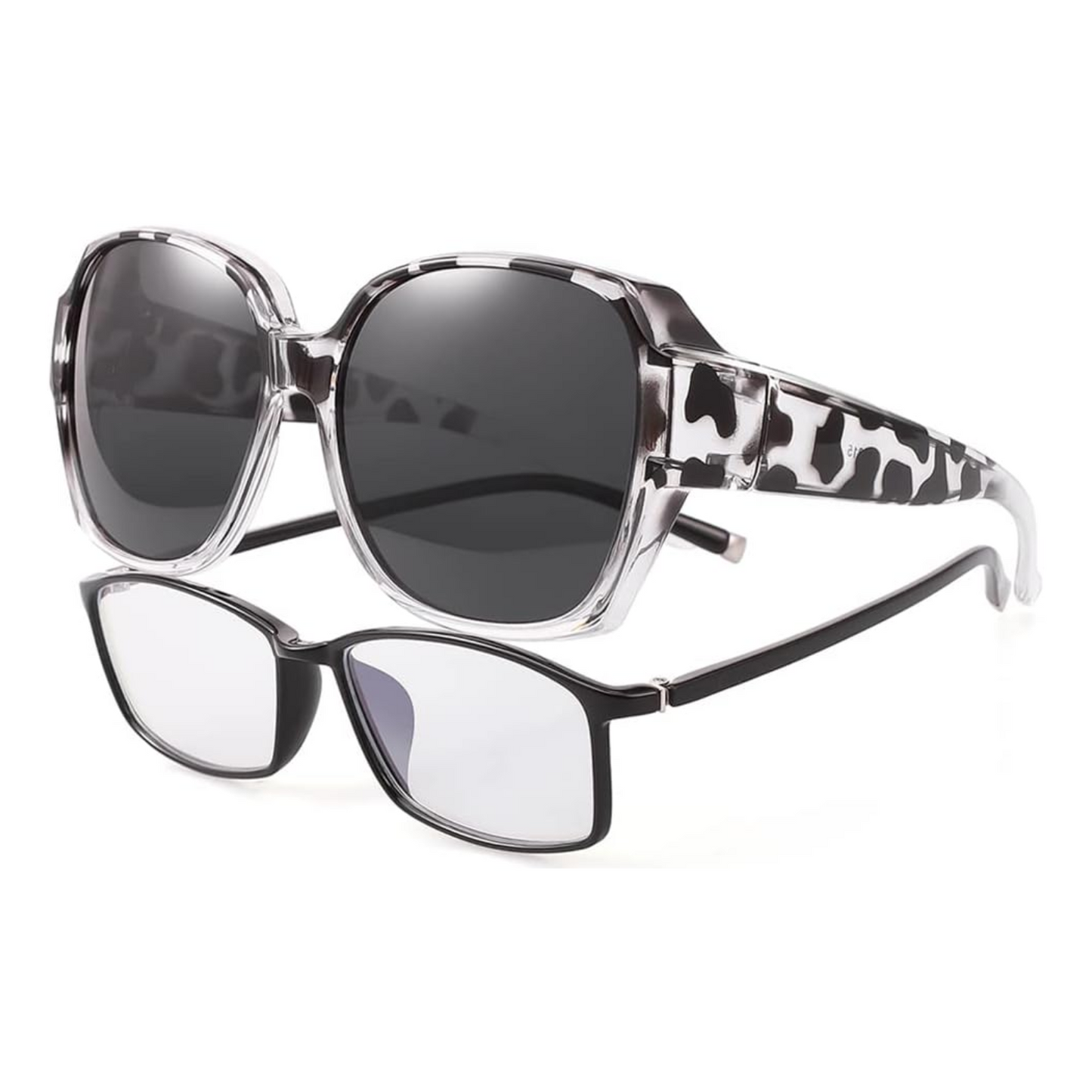 OptShade™ Léopard - Lunettes Polarisées à Superposition