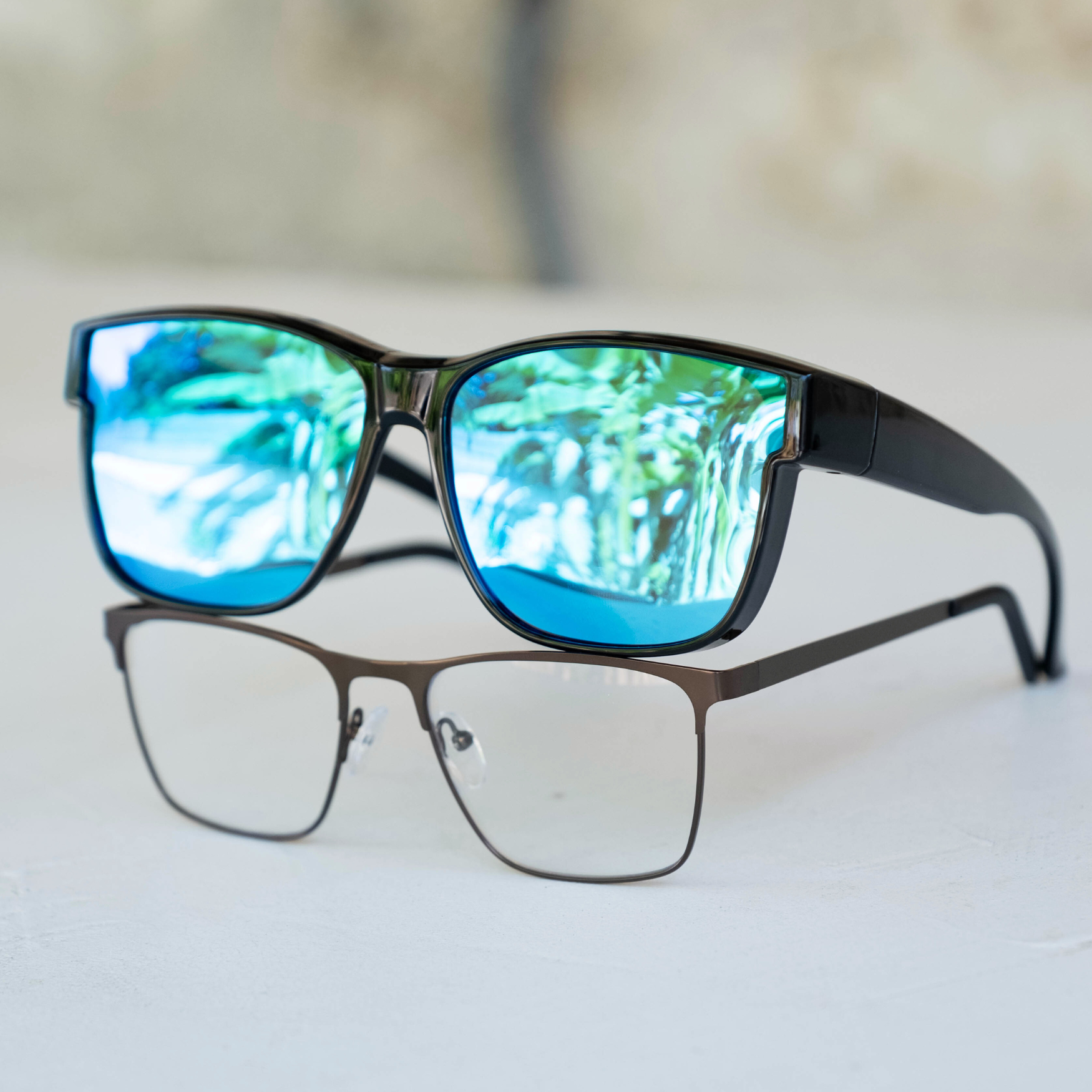OptShade™ Homme - Lunettes Polarisées à Superposition