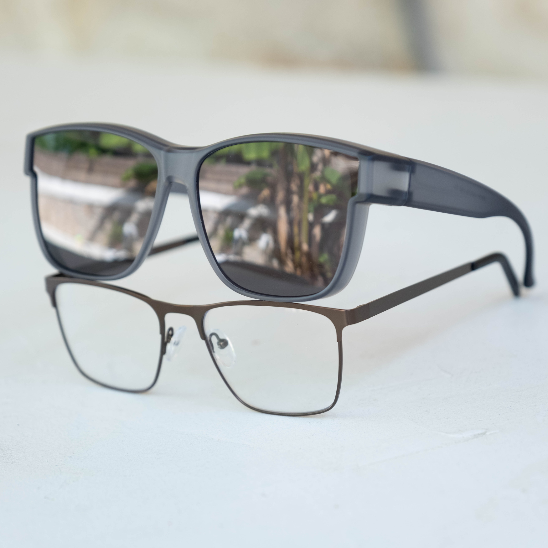 OptShade™ Homme - Lunettes Polarisées à Superposition