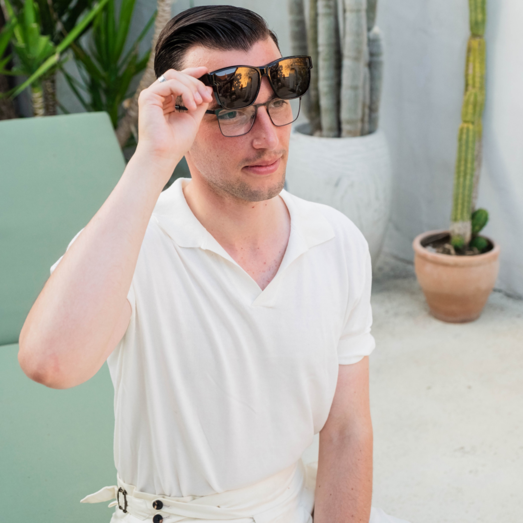 OptShade™ Homme - Lunettes Polarisées à Superposition